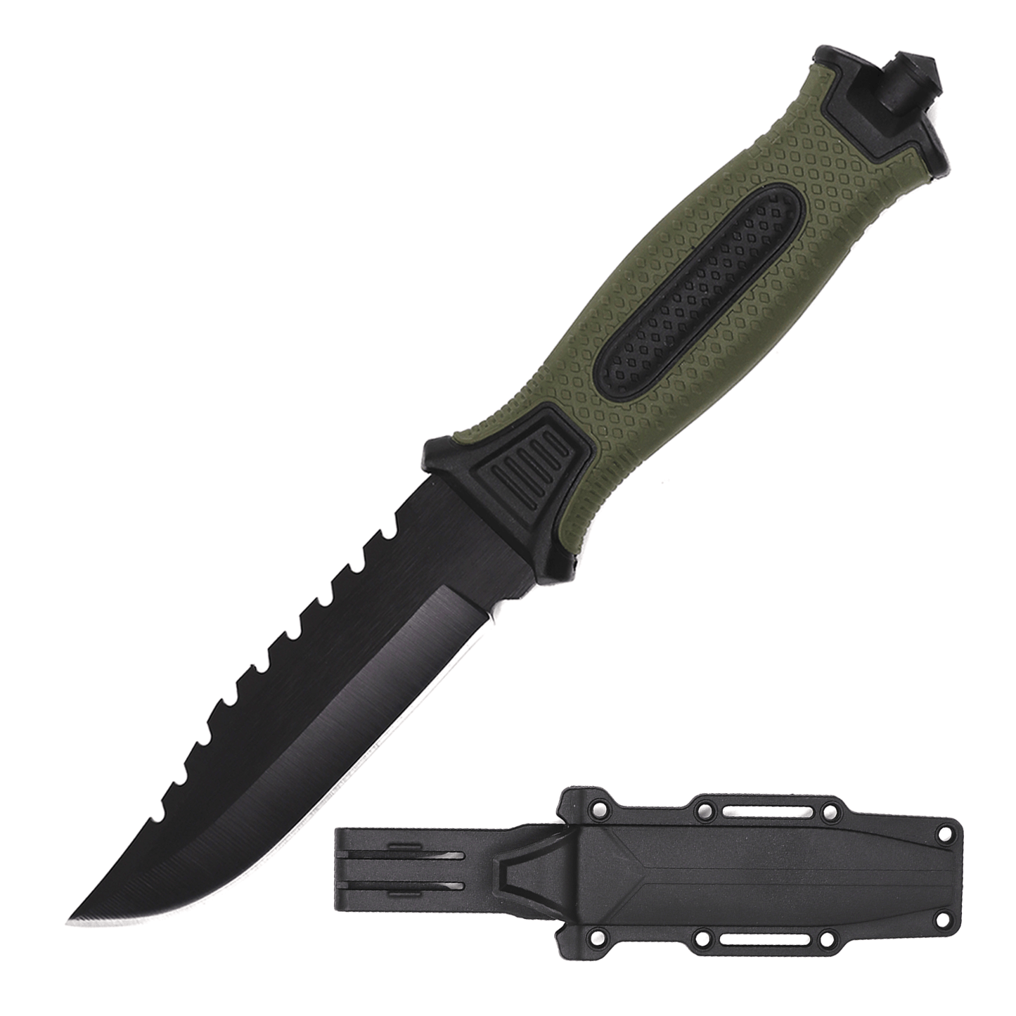 10 - inch Hunting Knife with ABS Sheath - Inside The Bars