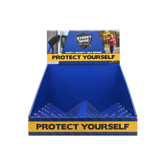 10 - pack Pepper Spray Countertop Display - Inside The Bars
