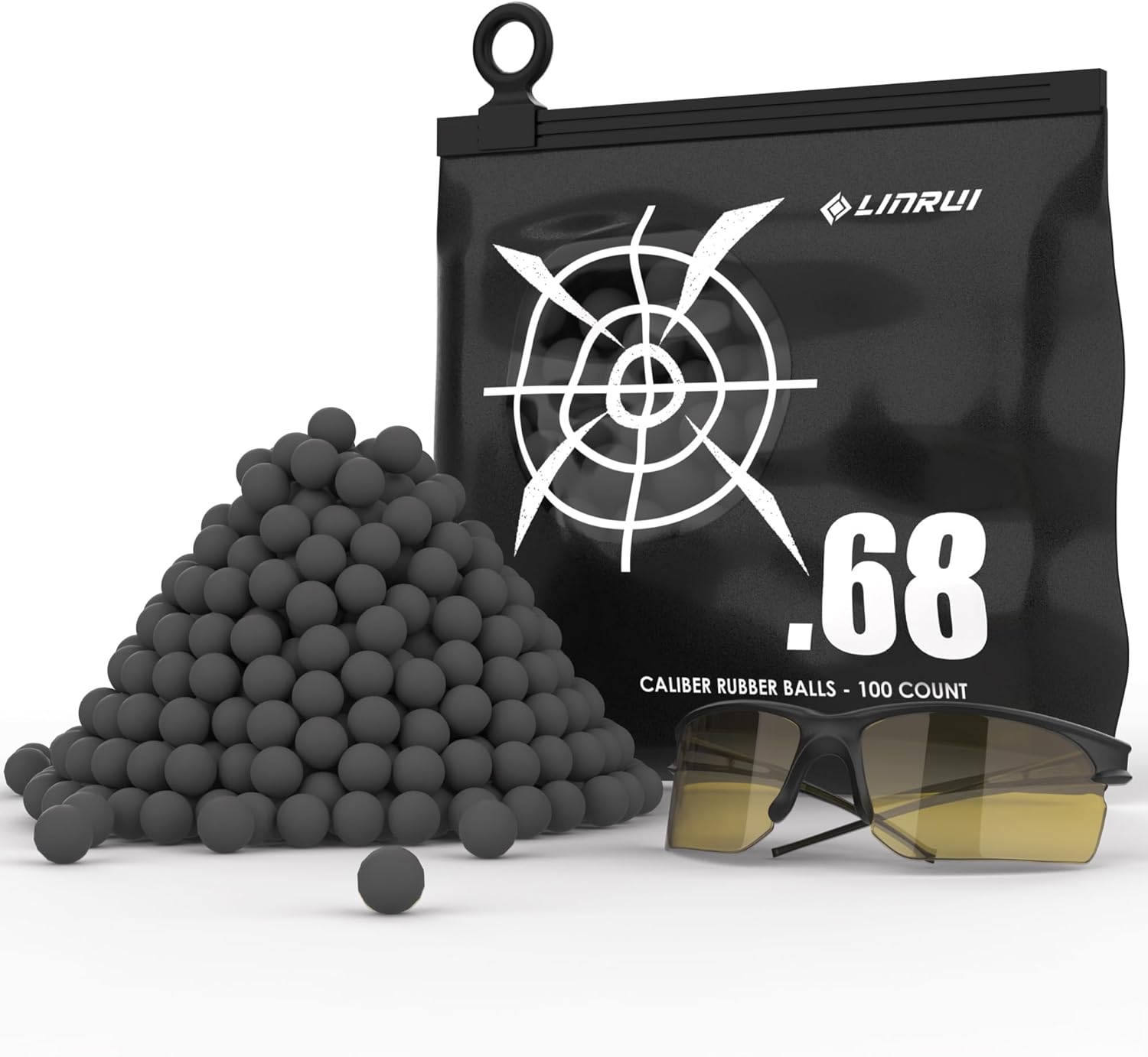 100 Count .68 Caliber Paintballs for Training and Defense - Inside The Bars