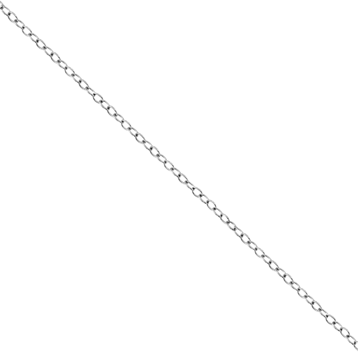 10K White Gold 1/10 Cttw Miracle Set Round - Cut Diamond Pendant Necklace - Inside The Bars