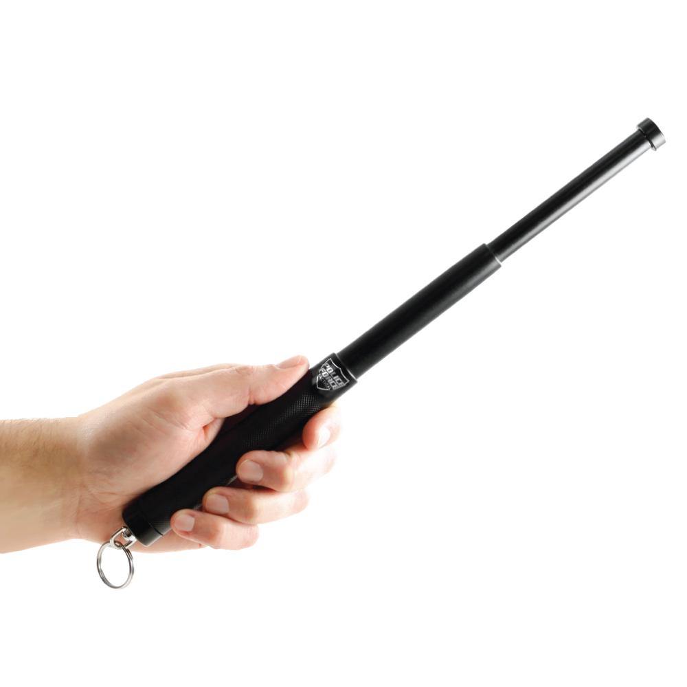 12" Expandable Steel Baton w/ Keyring - Inside The Bars
