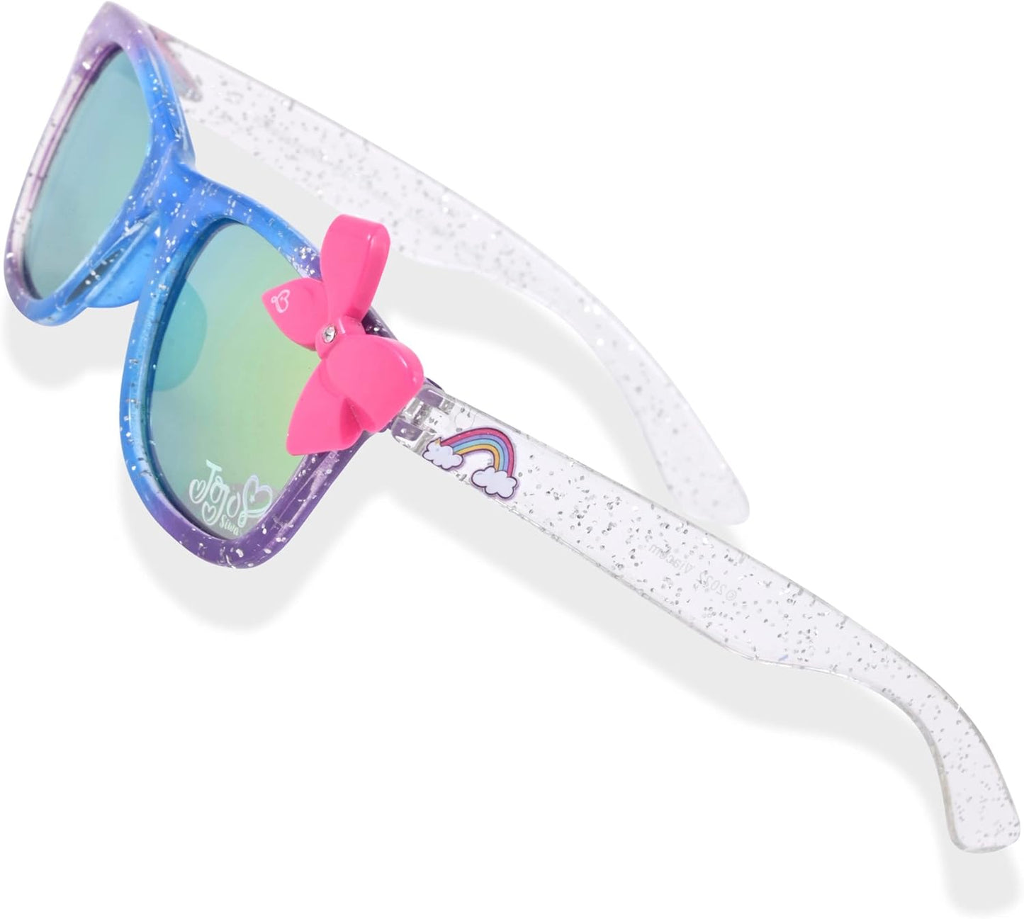 Jojo Siwa Children's Sunglasses with Coordinating Case and UV Protection
