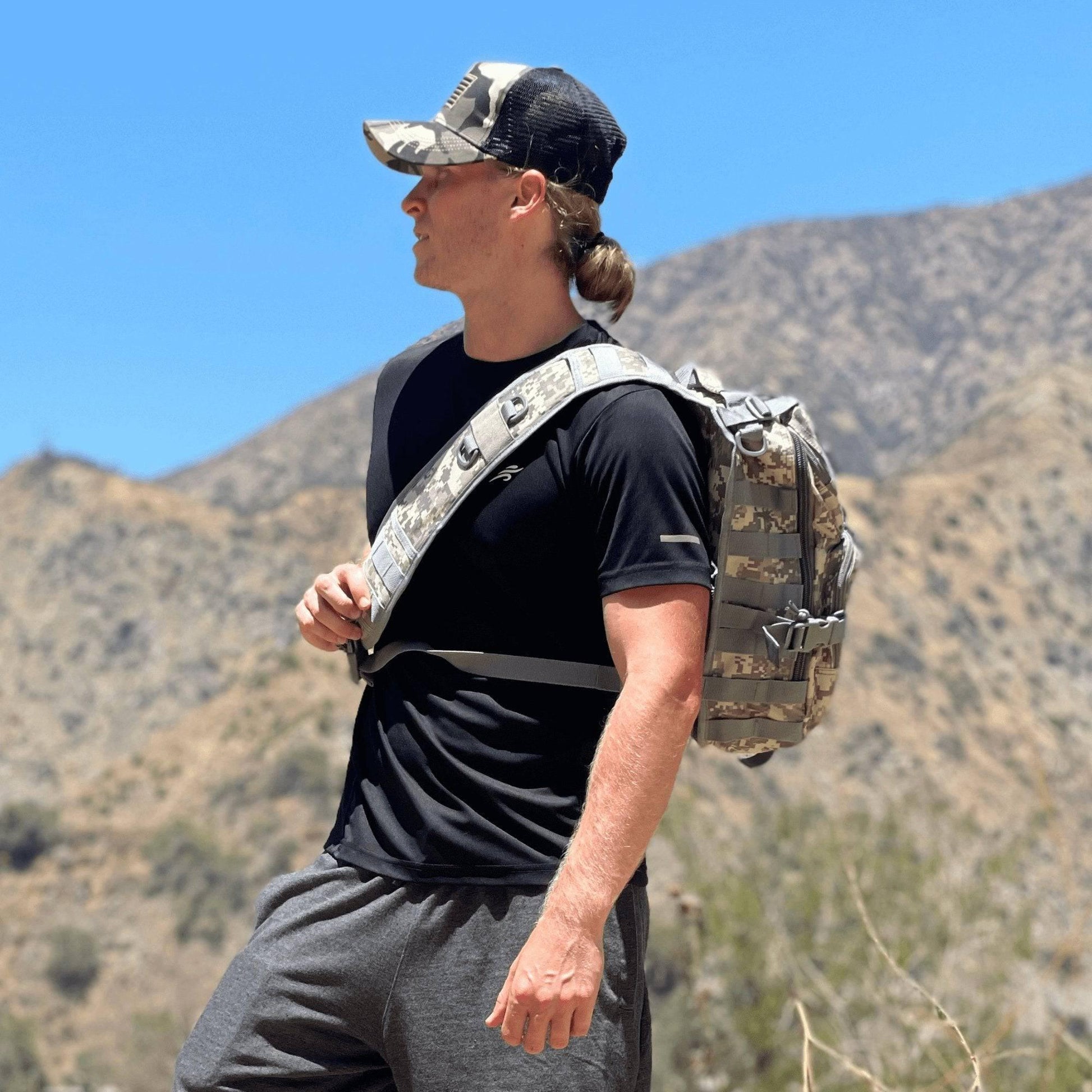 15L Tactical Sling Backpack - Inside The Bars