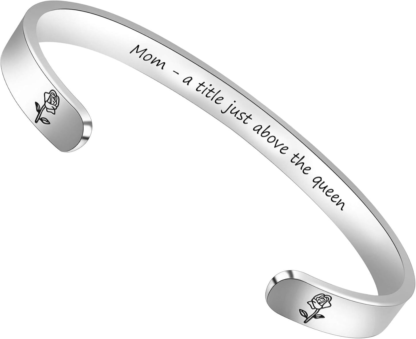 Btysun Inspirational Bracelets for Women - Thoughtful Gifts for Mother's Day, Graduation, and Birthdays - Personalized Cuff Bangles and Friendship Jewelry