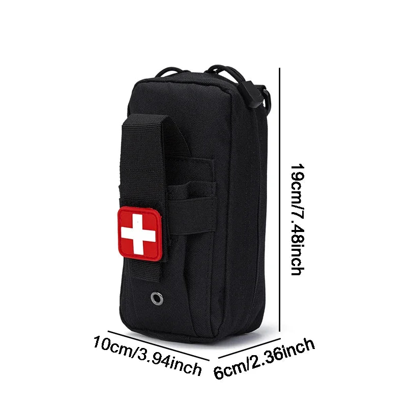 1PCS Portable First Aid Kit Nylon Multi - Purpose Tactical Bag - Inside The Bars