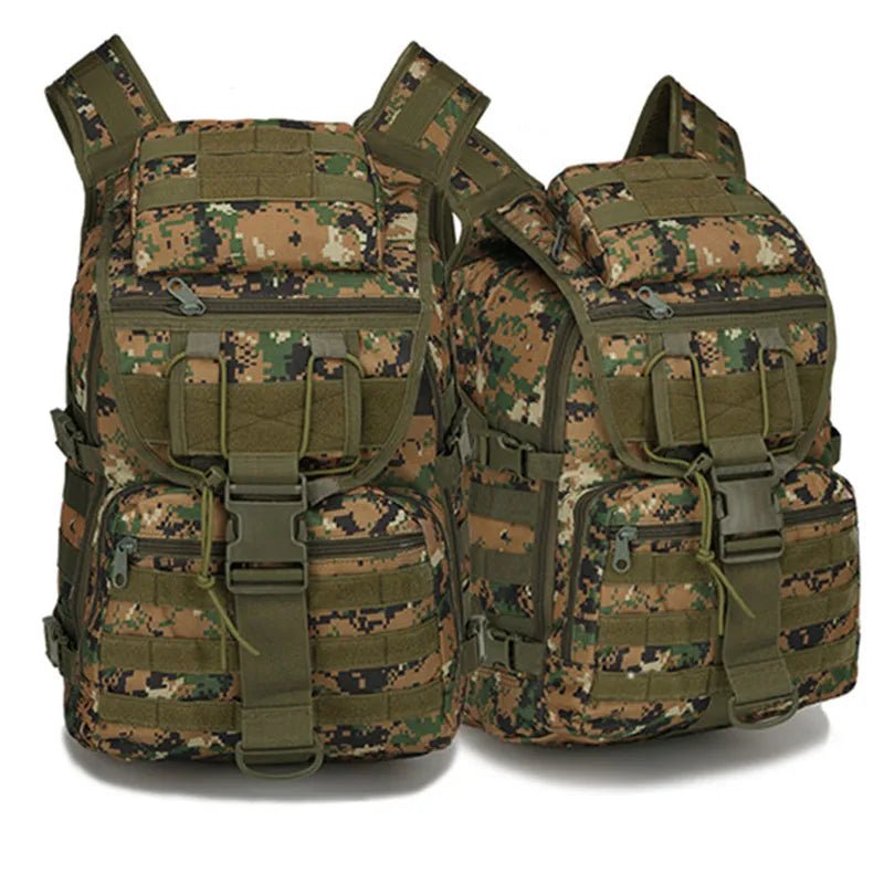 2025 New Waterproof Tactical Backpack for Hiking and Mountaineering - Inside The Bars