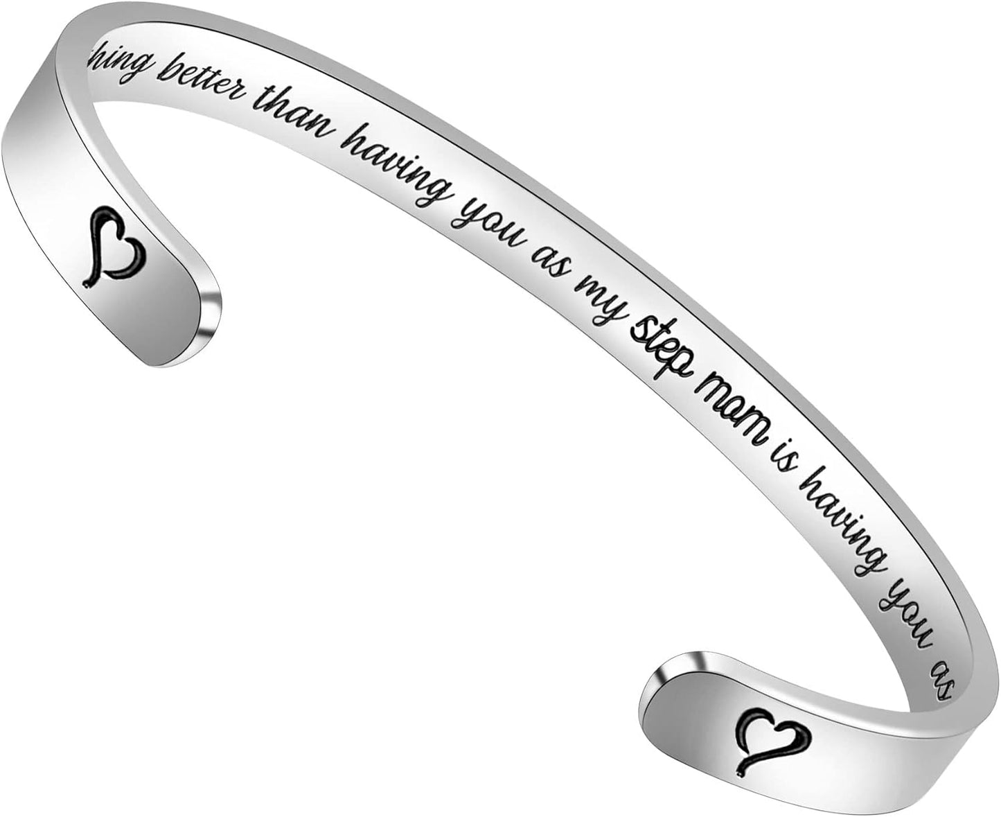 Btysun Inspirational Bracelets for Women - Thoughtful Gifts for Mother's Day, Graduation, and Birthdays - Personalized Cuff Bangles and Friendship Jewelry
