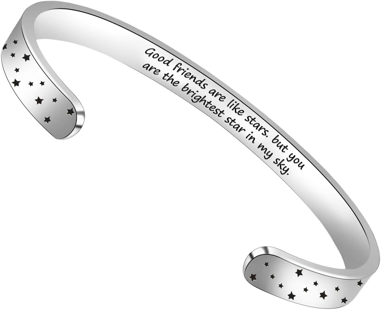Btysun Inspirational Bracelets for Women - Thoughtful Gifts for Mother's Day, Graduation, and Birthdays - Personalized Cuff Bangles and Friendship Jewelry