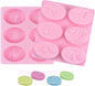 2Pcs Bee Silicone Soap Molds for Candy and Chocolate Making - Inside The Bars