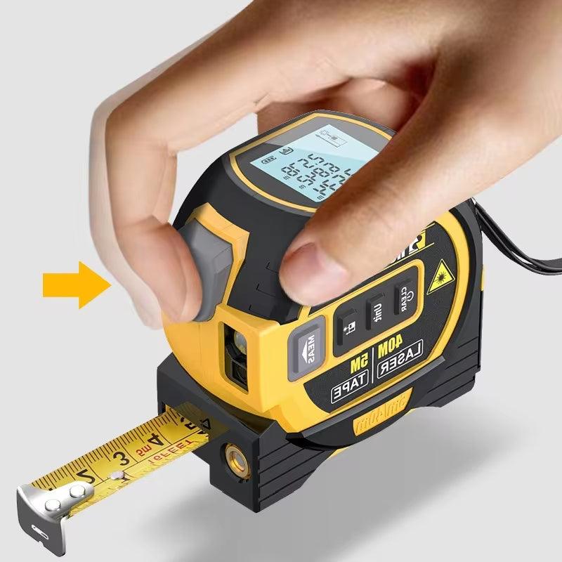 3 In 1 Laser Tape Measure Laser Distance Measuring Rangefinder - Inside The Bars