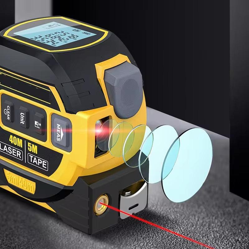 3 In 1 Laser Tape Measure Laser Distance Measuring Rangefinder - Inside The Bars