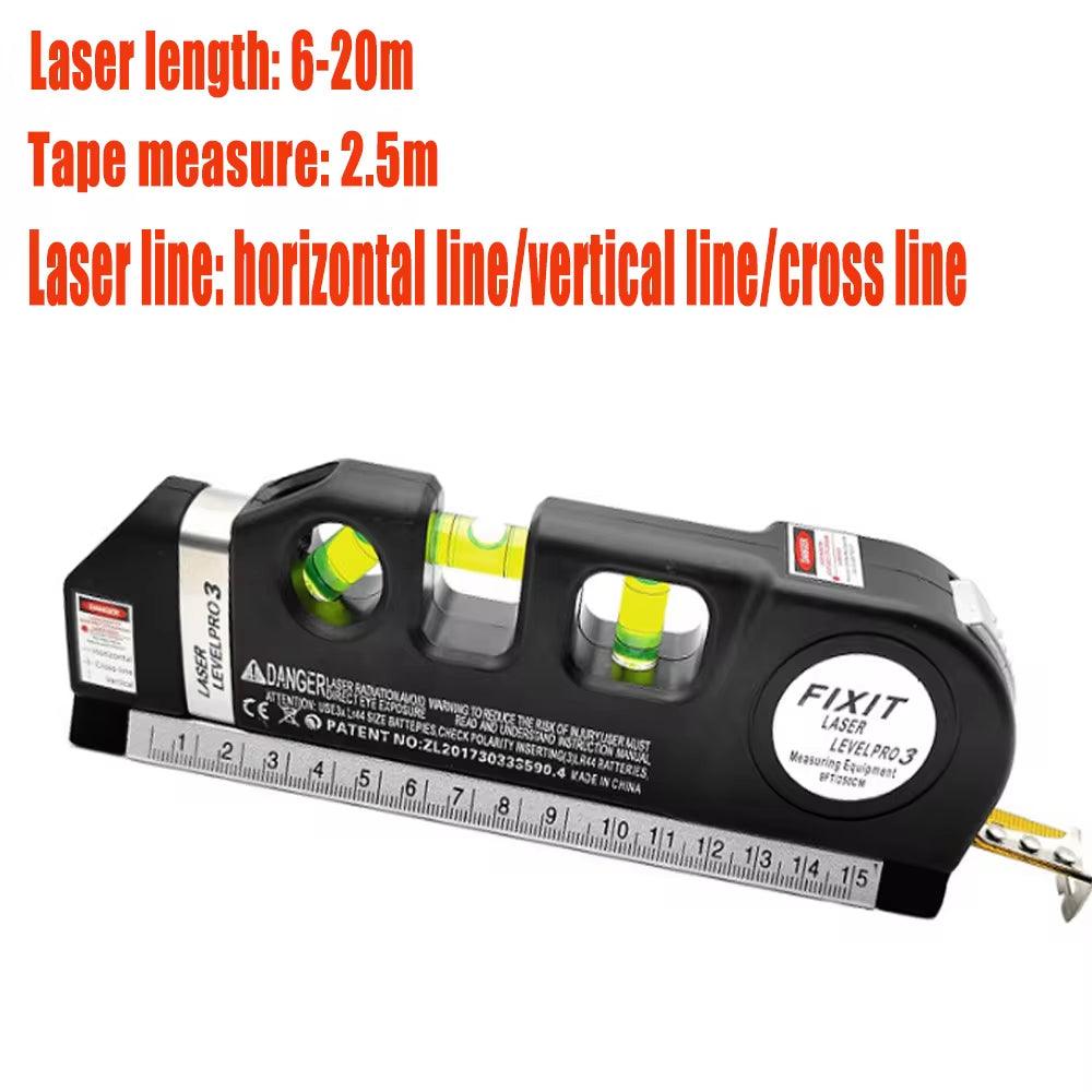 3 In 1 Laser Tape Measure Laser Distance Measuring Rangefinder - Inside The Bars