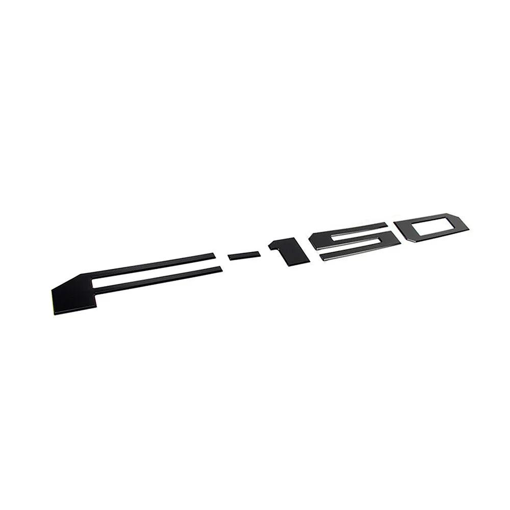3D F - 150 Nameplate Badge Sticker for Ford F150 Tailgate - Red and Black Trim Logo Decals Auto Accessories - Inside The Bars