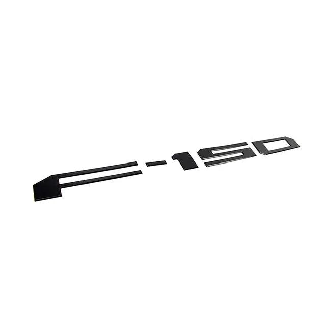 3D F - 150 Nameplate Badge Sticker for Ford F150 Tailgate - Red and Black Trim Logo Decals Auto Accessories - Inside The Bars