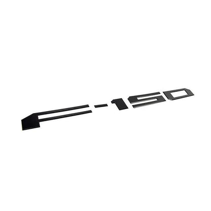3D F - 150 Nameplate Badge Sticker for Ford F150 Tailgate - Red and Black Trim Logo Decals Auto Accessories - Inside The Bars