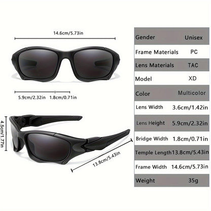 3pairs Premium Fantasy Cool Wrap Around Polarized Fashion Glasses Set, Camouflage Style, For Men Women Outdoor Sports Cycling Running Fishing Hiking Golf Supplies Photo Props - Inside The Bars