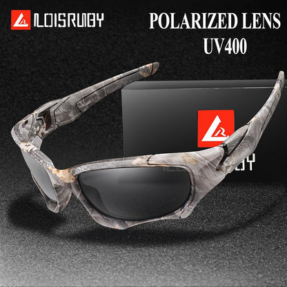 3pairs Premium Fantasy Cool Wrap Around Polarized Fashion Glasses Set, Camouflage Style, For Men Women Outdoor Sports Cycling Running Fishing Hiking Golf Supplies Photo Props - Inside The Bars