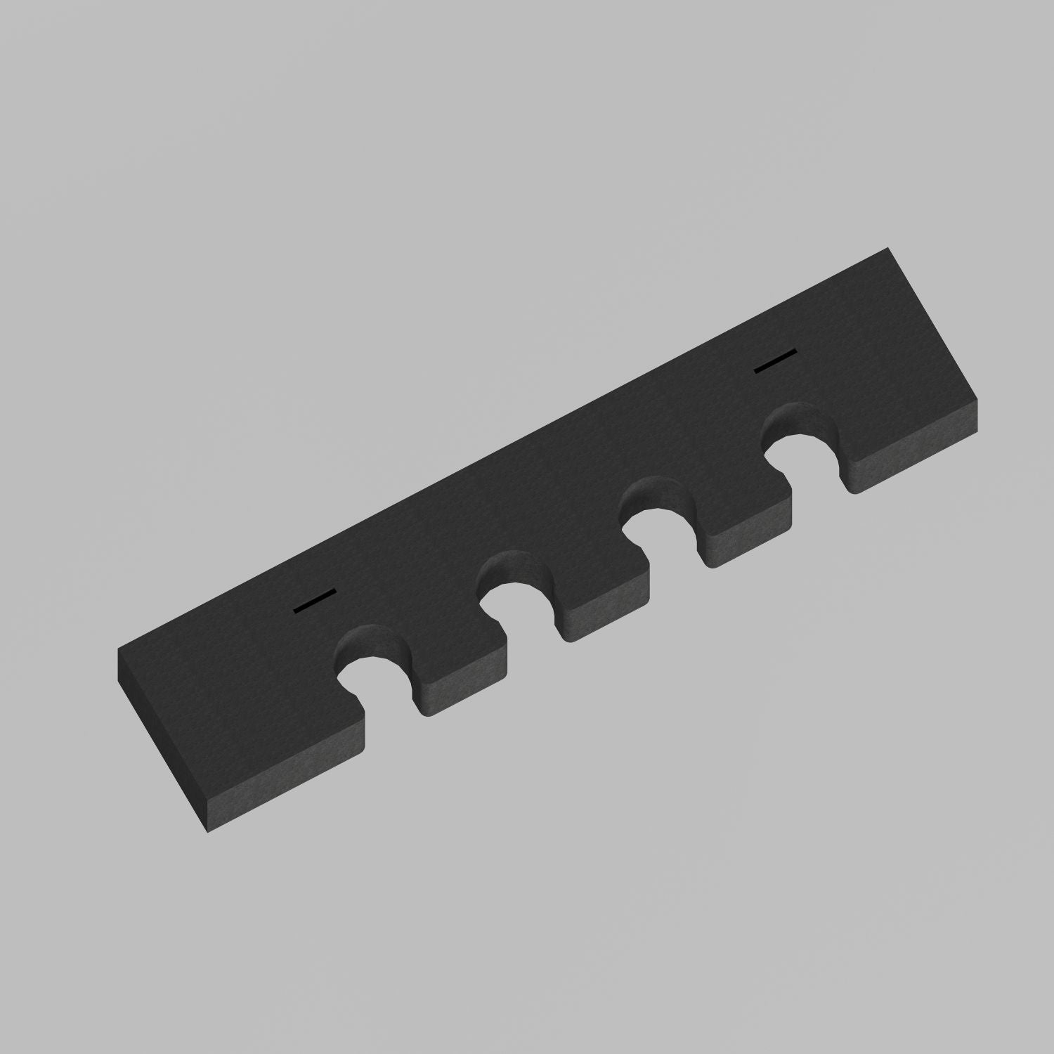 4 Gun Capacity Rifle Safe With Digital Lock And Drawer - Inside The Bars