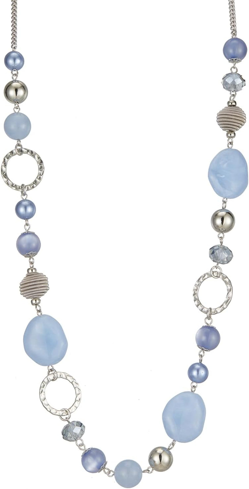 Pearl & Club Long Beaded Necklaces for Women - Fashion Jewelry Sweater Chain Gifts