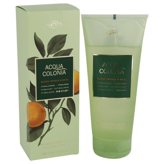 4711 Acqua Colonia Blood Orange & Basil by 4711 Shower Gel 6.8 oz for Women - Inside The Bars