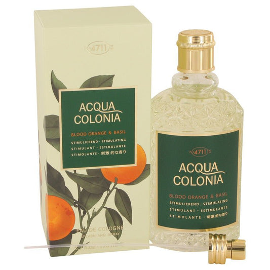 4711 Acqua Colonia Blood Orange & Basil by Maurer & Wirtz Eau De Cologne Spray 5.7 oz for Women - Inside The Bars