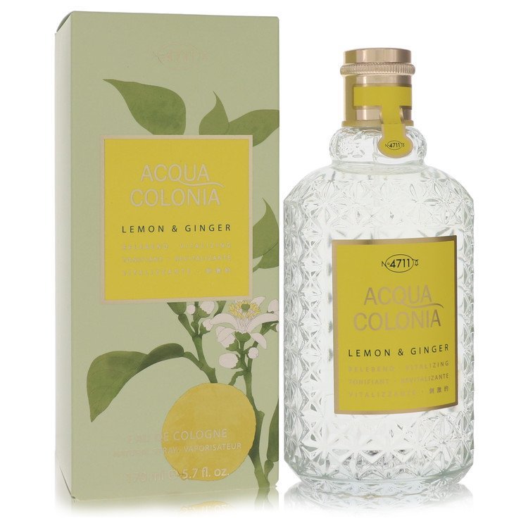 4711 ACQUA COLONIA Lemon & Ginger by 4711 Eau De Cologne Spray 5.7 oz for Women - Inside The Bars