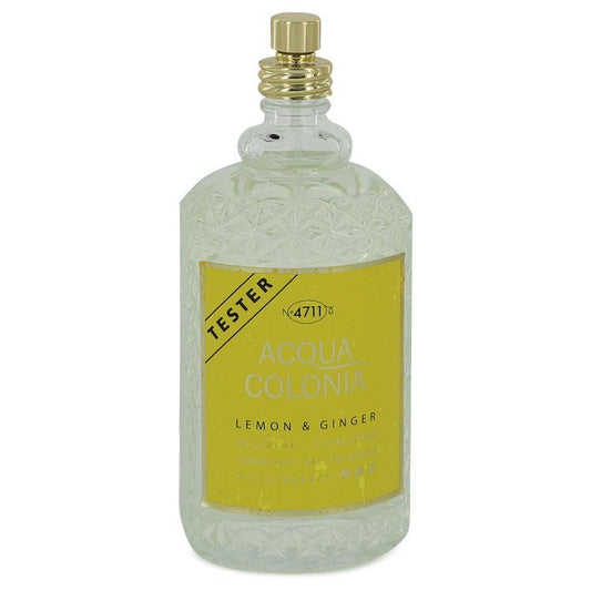 4711 ACQUA COLONIA Lemon & Ginger by 4711 Eau De Cologne Spray (Unisex Tester) 5.7 oz for Women - Inside The Bars