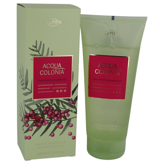 4711 Acqua Colonia Pink Pepper & Grapefruit by 4711 Shower Gel 6.8 oz for Women - Inside The Bars