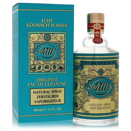 4711 by 4711 Eau De Cologne Spray Unisex 3.4 oz Men - Inside The Bars