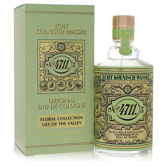 4711 Floral Collection Lily of the Valley Eau De Cologne 3.4 oz - Inside The Bars