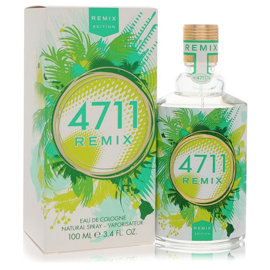 4711 Remix Green Oasis Eau De Cologne Spray 3.4 oz Unisex - Inside The Bars