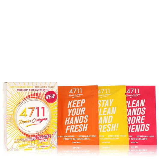 4711 Remix Neroli Refreshing Tissue for Women Citrus Scent - Inside The Bars