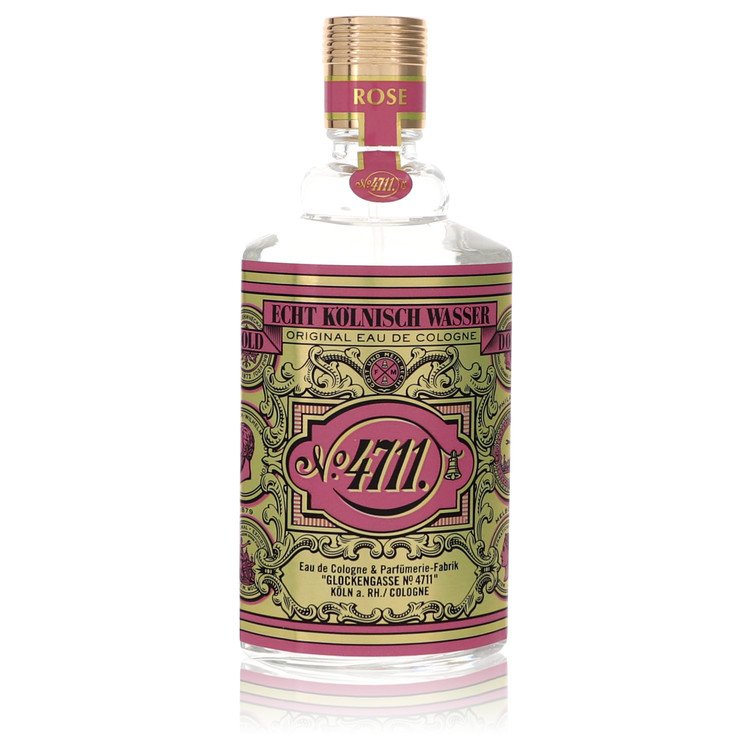 4711 Rose by 4711 Eau De Cologne Spray 3.4 oz for Men - Inside The Bars