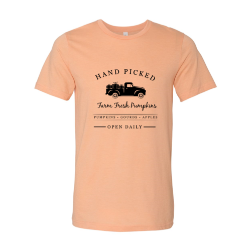 Farm Fresh Pumpkins Shirt Unisex Cotton T-Shirt for Fall