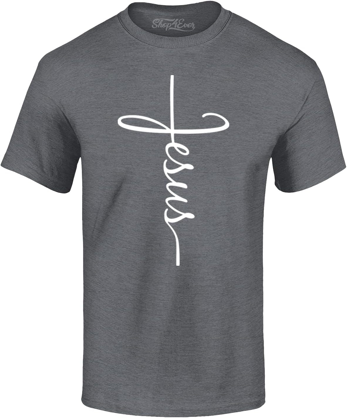 Jesus Cross Inspirational Script T-Shirt