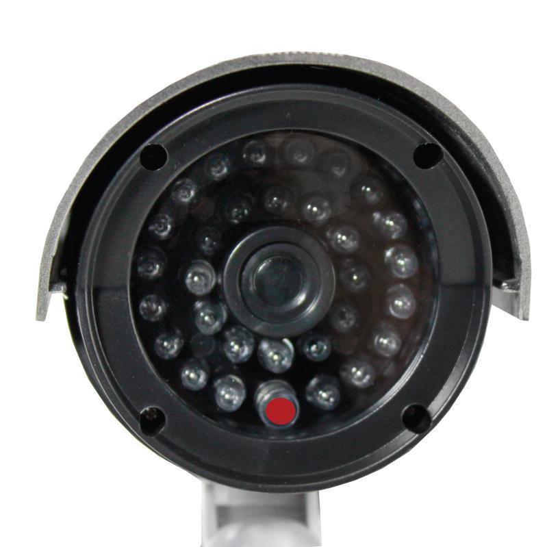 5 Inch IR Dummy Camera Silver - Inside The Bars