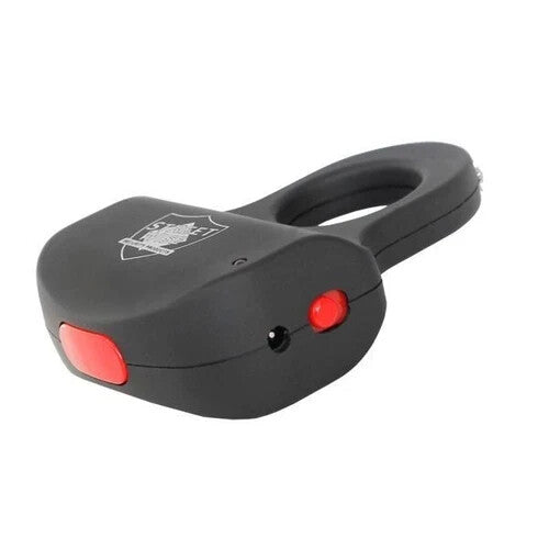 NEW~STING RING RECHARGEABLE STUN GUN 18M - Black