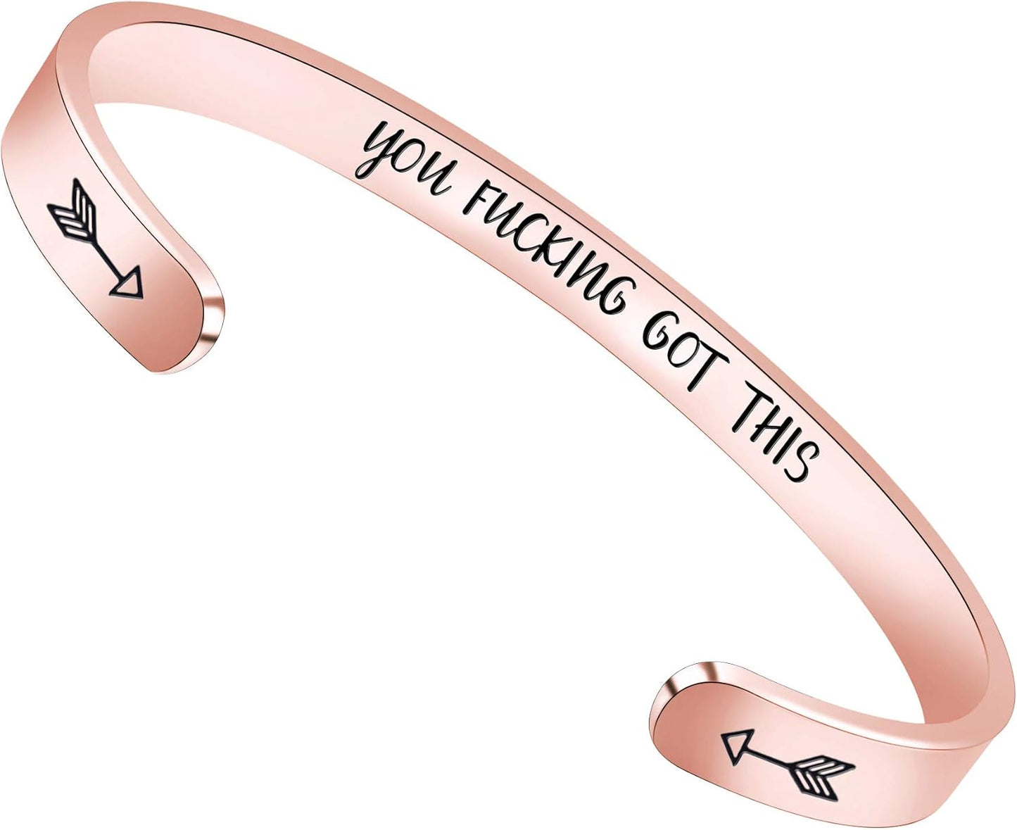 Btysun Inspirational Bracelets for Women - Thoughtful Gifts for Mother's Day, Graduation, and Birthdays - Personalized Cuff Bangles and Friendship Jewelry