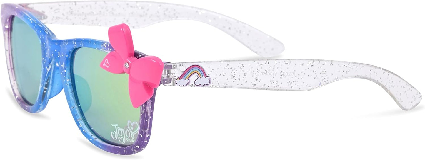 Jojo Siwa Children's Sunglasses with Coordinating Case and UV Protection