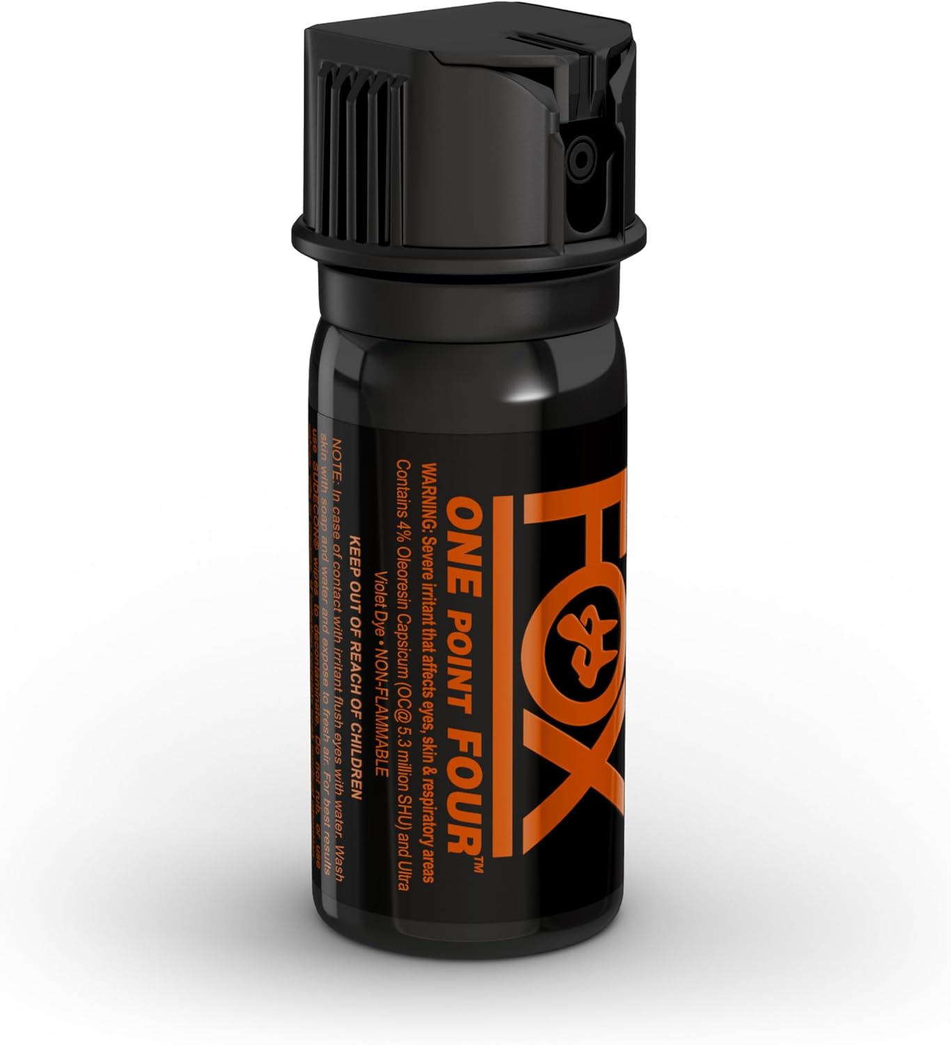 Fox Labs One Point Four 4 Percent OC Pepper Spray Flip Top Stream 2 Ounce 24FTS