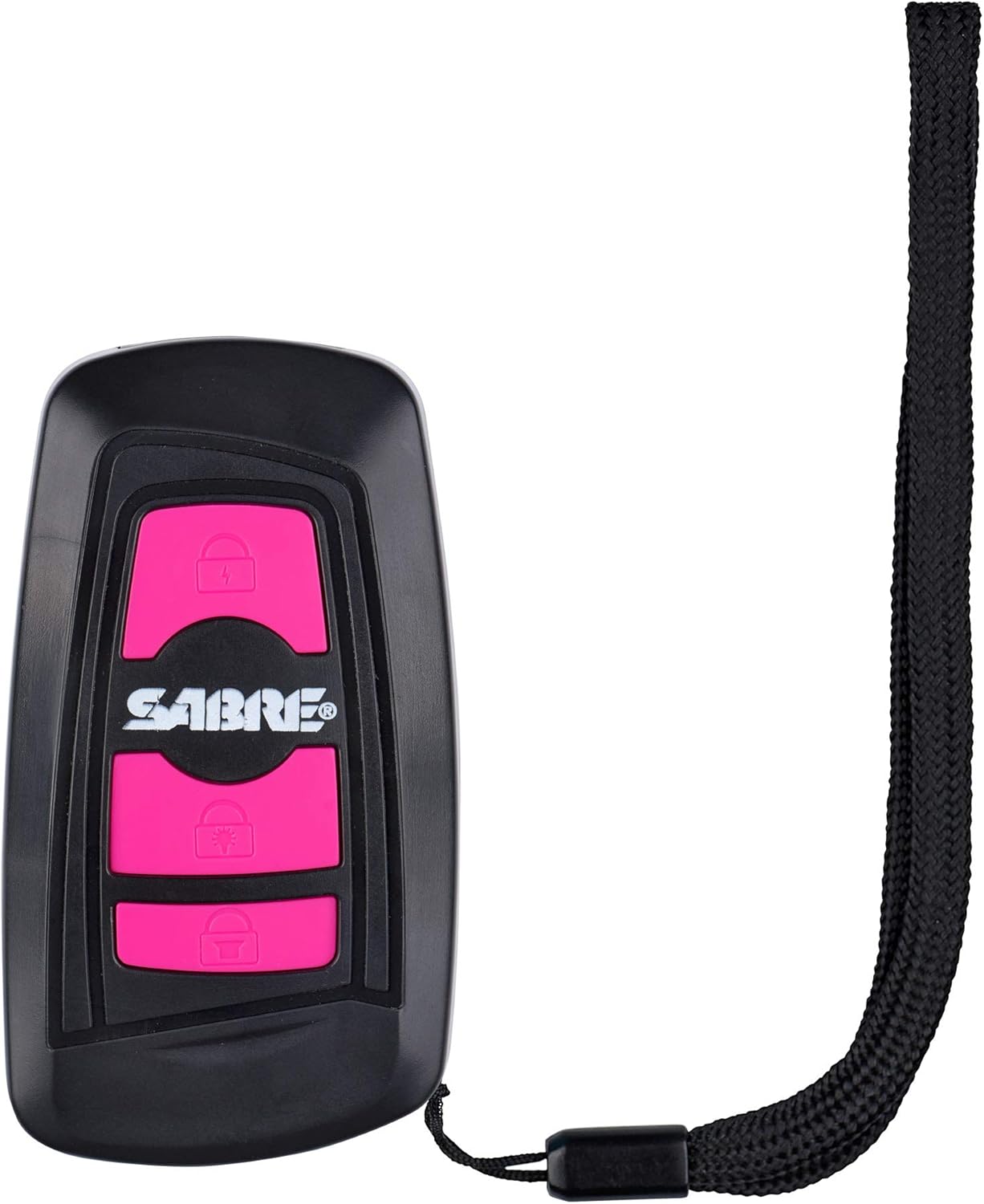 SABRE 3-In-1 Personal Safety Tool: Stun Gun with 1.154 Microcoulombs Charge, 115 dB Alarm, 70 Lumen Flashlight, and Wrist Strap