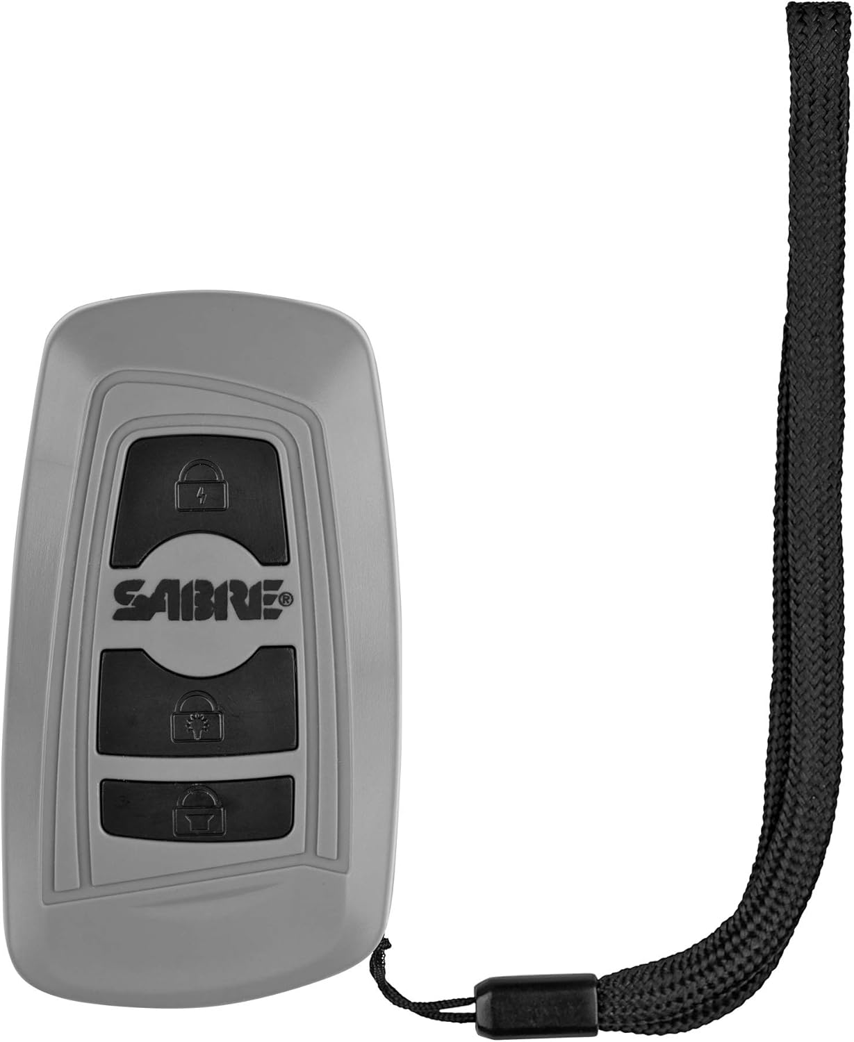 SABRE 3-In-1 Personal Safety Tool: Stun Gun with 1.154 Microcoulombs Charge, 115 dB Alarm, 70 Lumen Flashlight, and Wrist Strap