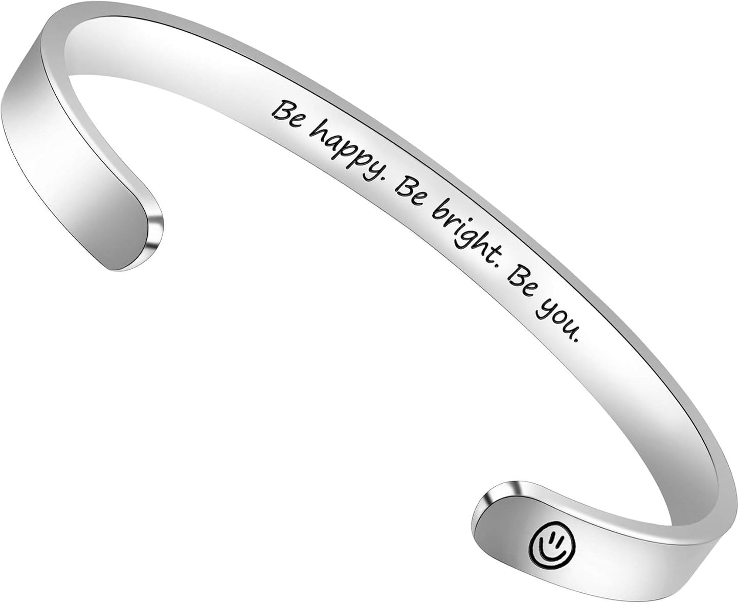Btysun Inspirational Bracelets for Women - Thoughtful Gifts for Mother's Day, Graduation, and Birthdays - Personalized Cuff Bangles and Friendship Jewelry