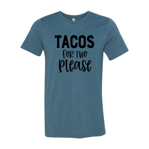 DT0952 Tacos For Two Please Unisex T-Shirt Comfort