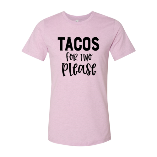 DT0952 Tacos For Two Please Unisex T-Shirt Comfort