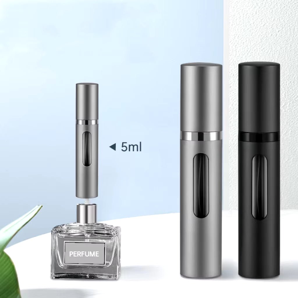8Ml Glass Refillable Perfume Bottle With Spray Pump Portable - Inside The Bars