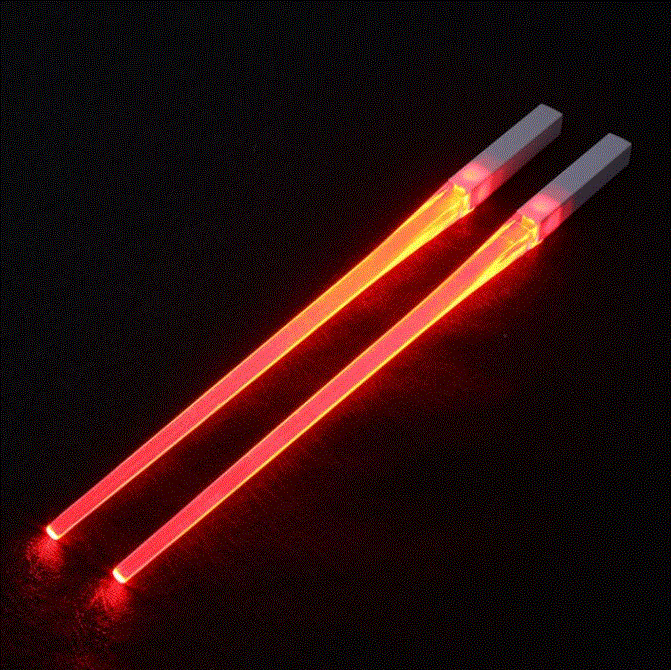 Glowing Galaxy Chopsticks - Inside The Bars