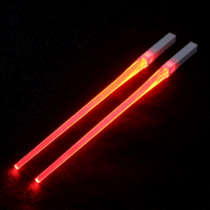 Glowing Galaxy Chopsticks - Inside The Bars