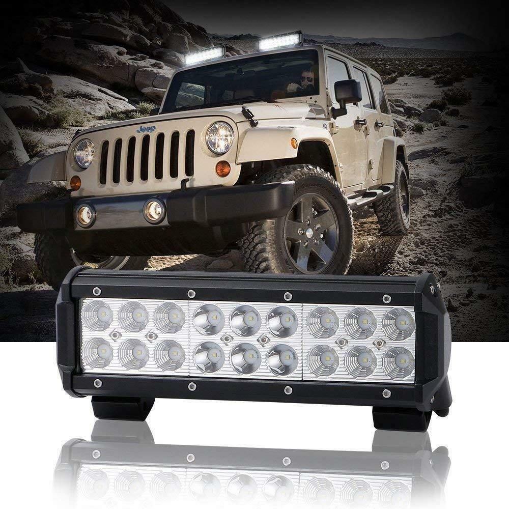 9 Inch Led Light Bar 54W Led Work Light For Offroad Use - Inside The Bars