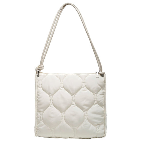 Winter Down Cotton Shoulder Bag Women Waterproof Tote Bags